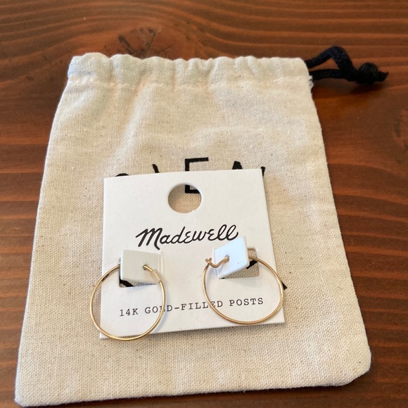 Madewell Accessories - Madewell hoop earrings